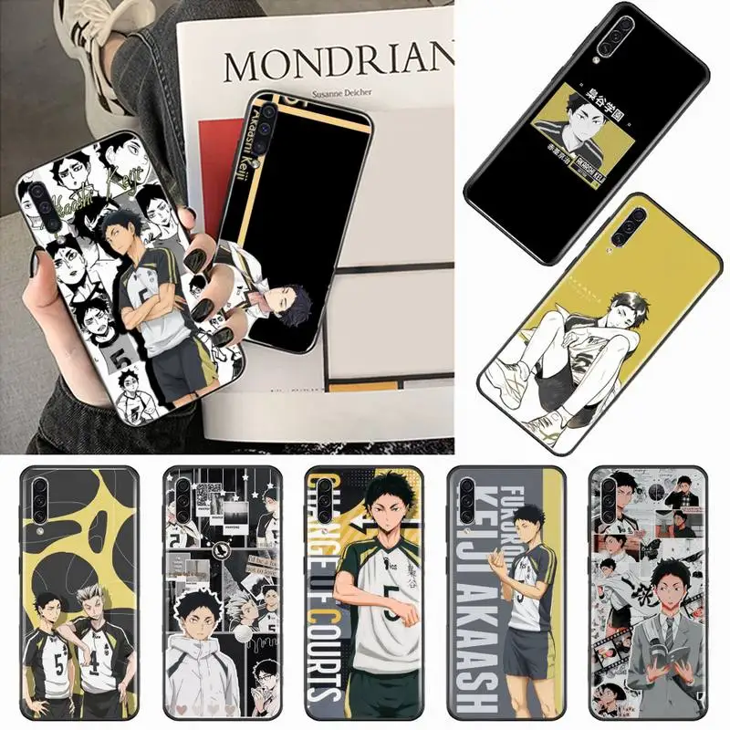 Чехол Akaashi Keiji Haikyuu для телефона Samsung galaxy A S note 10 12 20 32 40 50 51 52 70 71 72 21 fe s ultra plus |