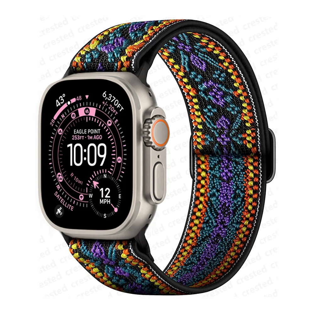 Elastic Nylon Scrunchie Strap
