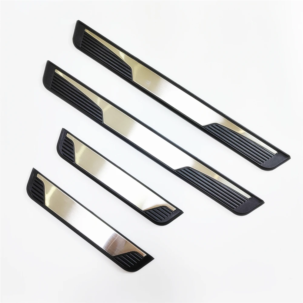 

For Subaru Ascent 2019-2023 2024 Door Sill Scuff Plate Trim Sticker Anti-scratch Kick Pedal Entry Guards Car Styling Accessories