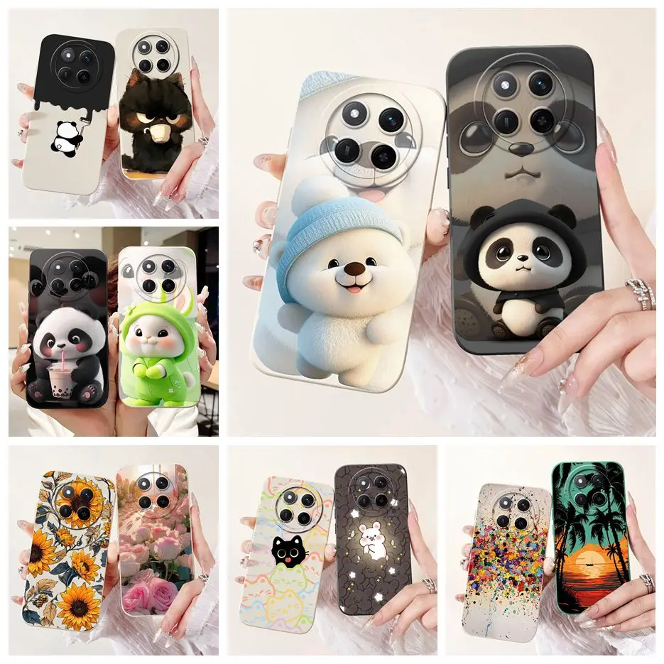 Cute Panda Cartoon Soft TPU Phone Case - Enhanced Protection Cover