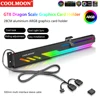 COOLMOON GT8 Graphics Card Support 5V ARGB GPU Holder with Aluminum Alloy Shell Video Card Stand for ASUS/MSI/GIGABYTE/ASRock 1