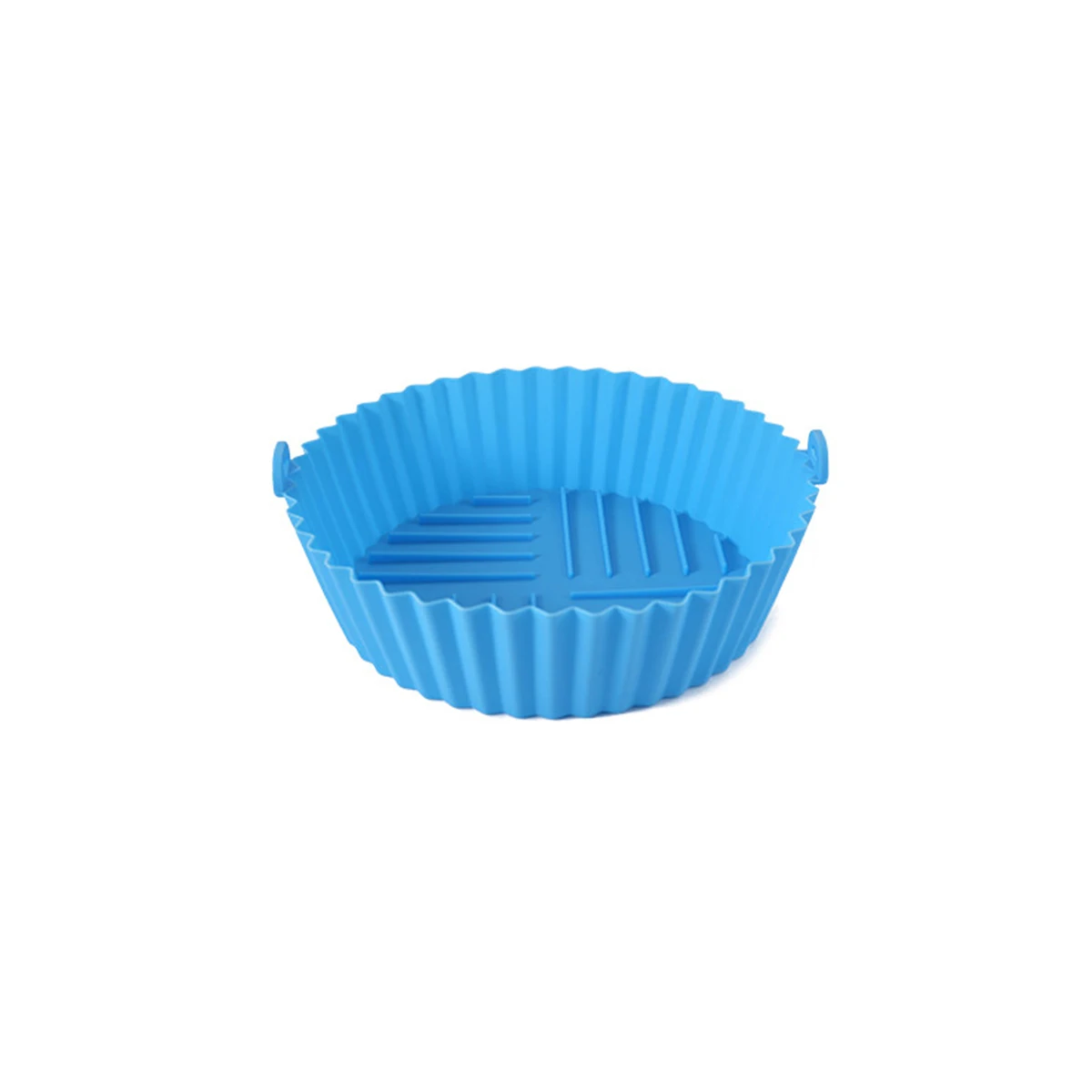 Silicone Foldable Air Fryer Baking Tray - High-Temperature Resistant, Easy-Clean Oven Mat