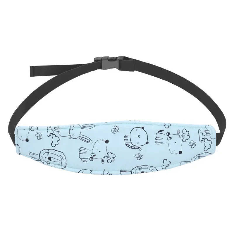 Auto seat head support car seat head belt baby head fixation belt Infant Baby Car Seat Head Support Children Belt Fastening Belt