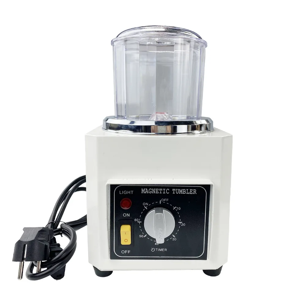 

KYNGTY KT-90 Magnetic Polishing Machine Rock Rotary Tumbler Mini Diy Jewelry Polisher Gold Silver Ring Finishing Cleaning Motor
