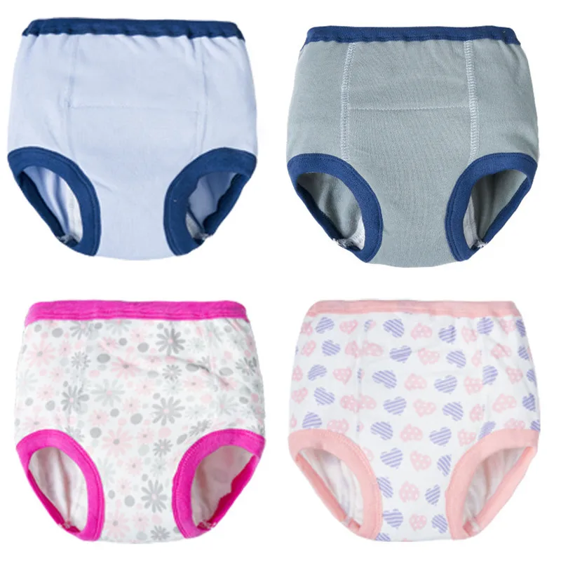 Training Pants Ecological Diapers Reusable Baby Kids Cotton Potty Infant Shorts Underwear Cloth Diaper Nappies Child Panties