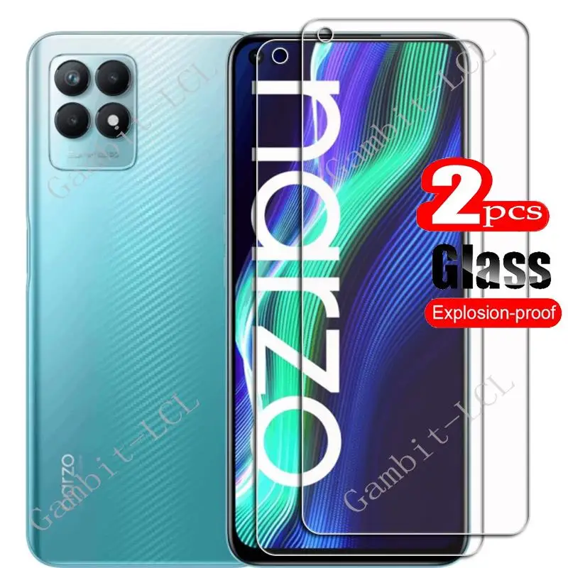 

For Realme Narzo 50 4G Tempered Glass Protective RealmeNarzo50 Narzo50 RMX3286 6.6Inch Screen Protector SmartPhone Cover Film
