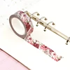 1PC. 10M Deco Gold Foil Flower and Bow Washi Tape for Scrapbooking Stickers Masking Tape Cute Journaling papeleria Supply 3