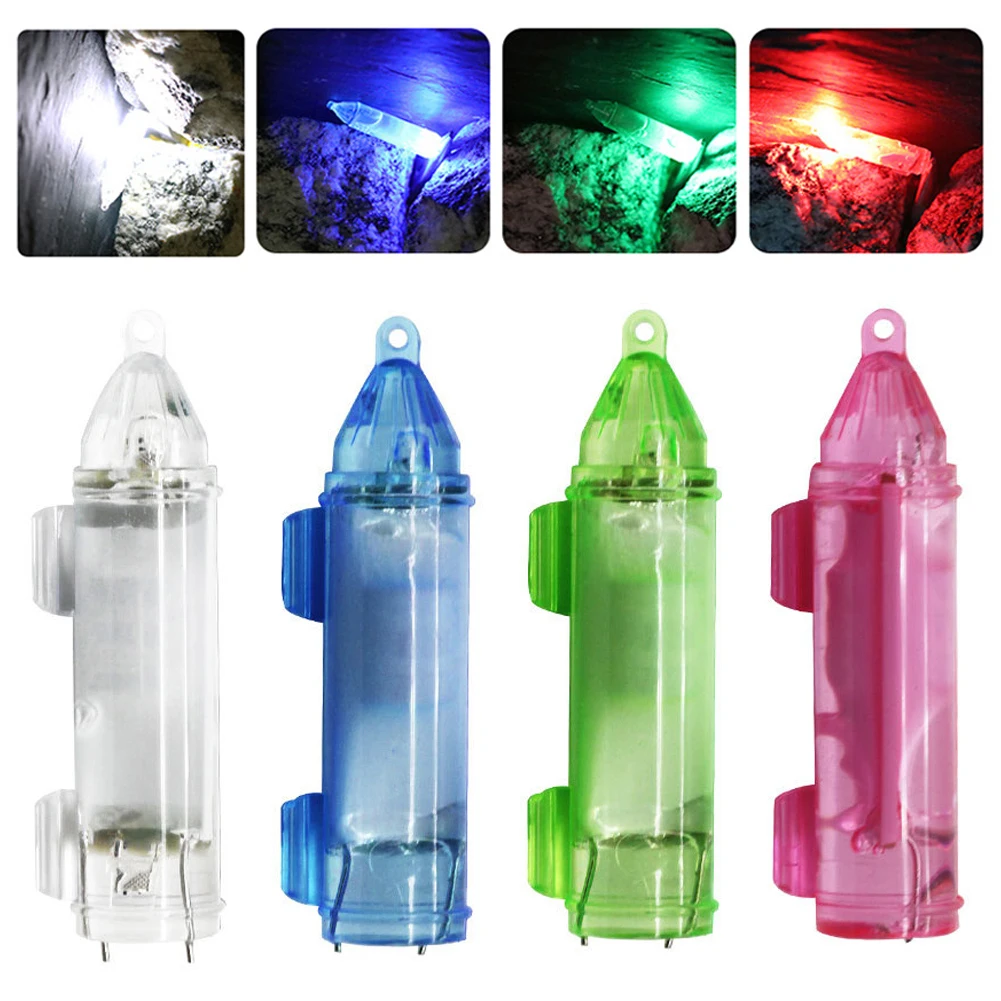 1Pc Fishing Lamp Electronic Underwater Fishing Lamp Mini Fish Trap Lamp Led Fishing Lamp Sea Fishing Colorful Deep Sea Crankbait