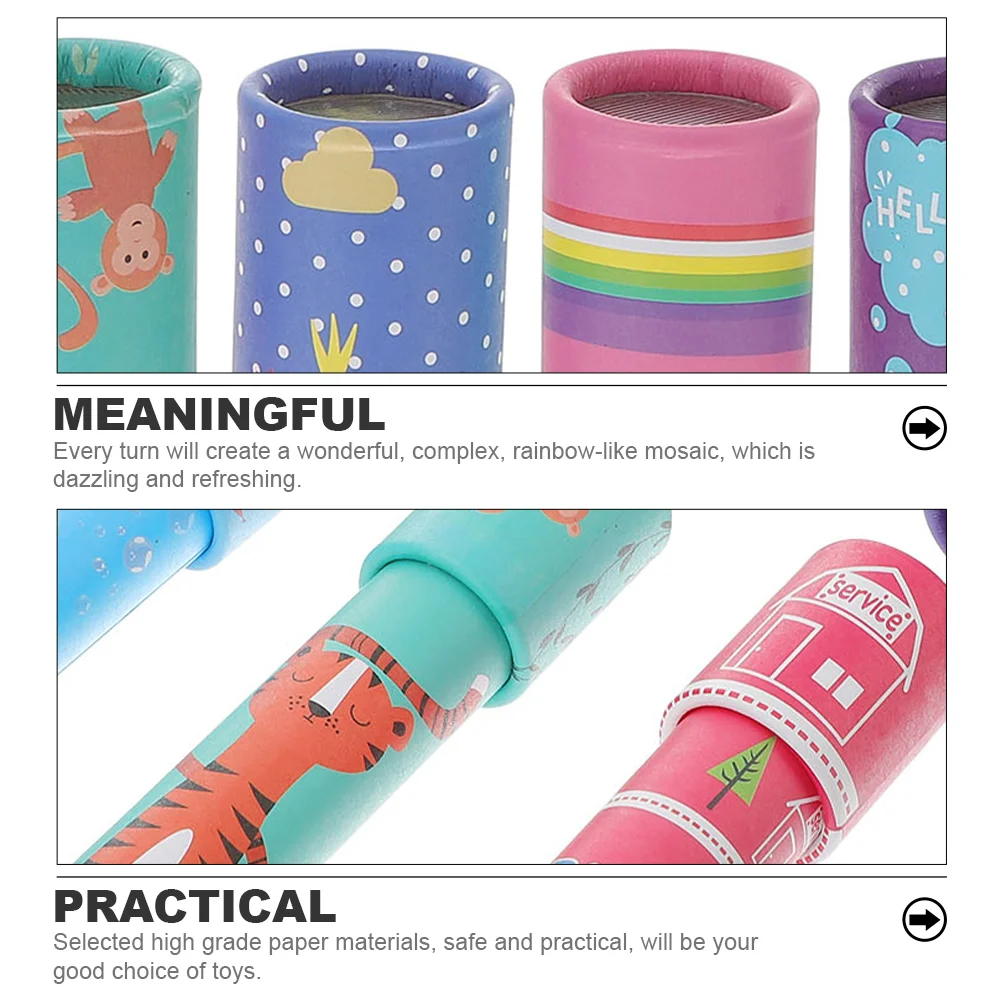 Dog Bath Towel Interesting Rotating Kaleidoscope Toys Kids Educational Playthings Children's nostalgia kaleidoscope
