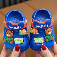 Summer Slippers Garden Clogs Shoes Boys Girls Beach Sandal Kids Lightweight Breathable Cute Cartoon Slip On Mules Baby Slipper 1