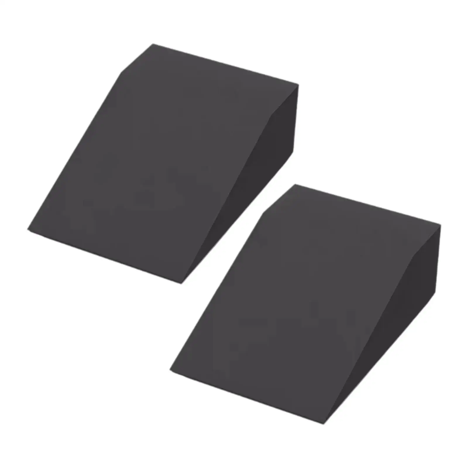 2Pcs 스쿼트 웨지 블록 균형 연습 스쿼트 보드 운동 벽돌 경사 보드 보디 빌딩 운동 발 뒤꿈치 높은 스쿼트