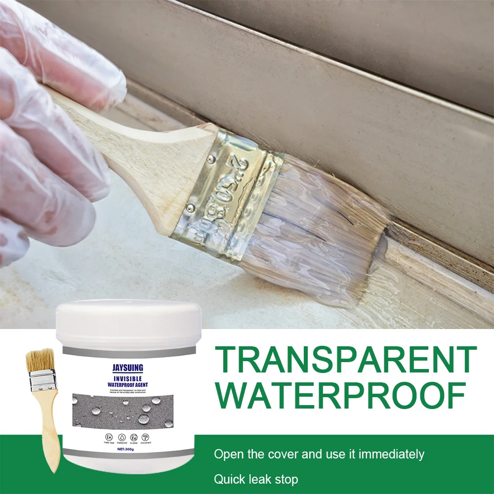 Waterproof Sealant 100g/300g Bathroom Kitchen Exterior Wall Sealant Glue Leak Filling Coating Agent