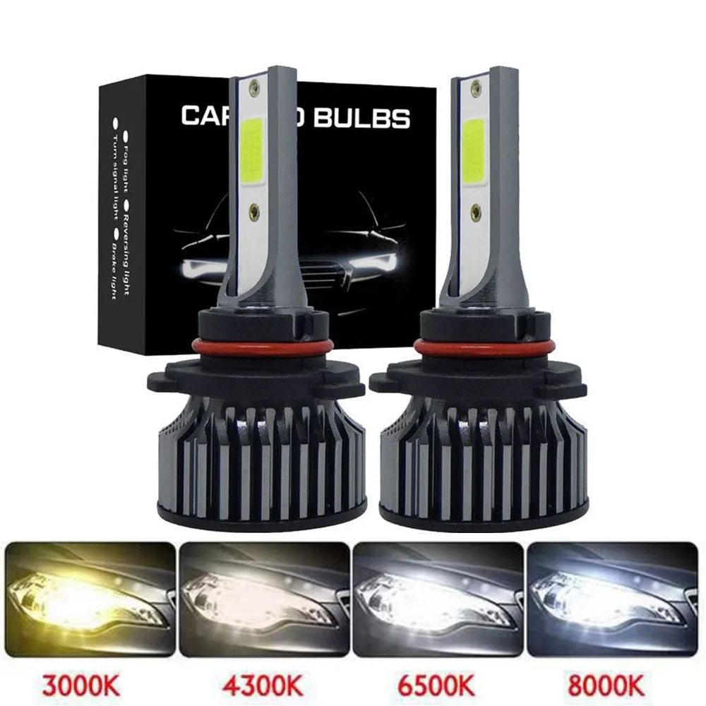 

VumYanSon Led H7 Headlights H4 H11 H8 H9 9005 HB3 9006 HB4 Car Headlight Bulbs 80W 20000LM LED 12V 6500K White Super Bright Lamp