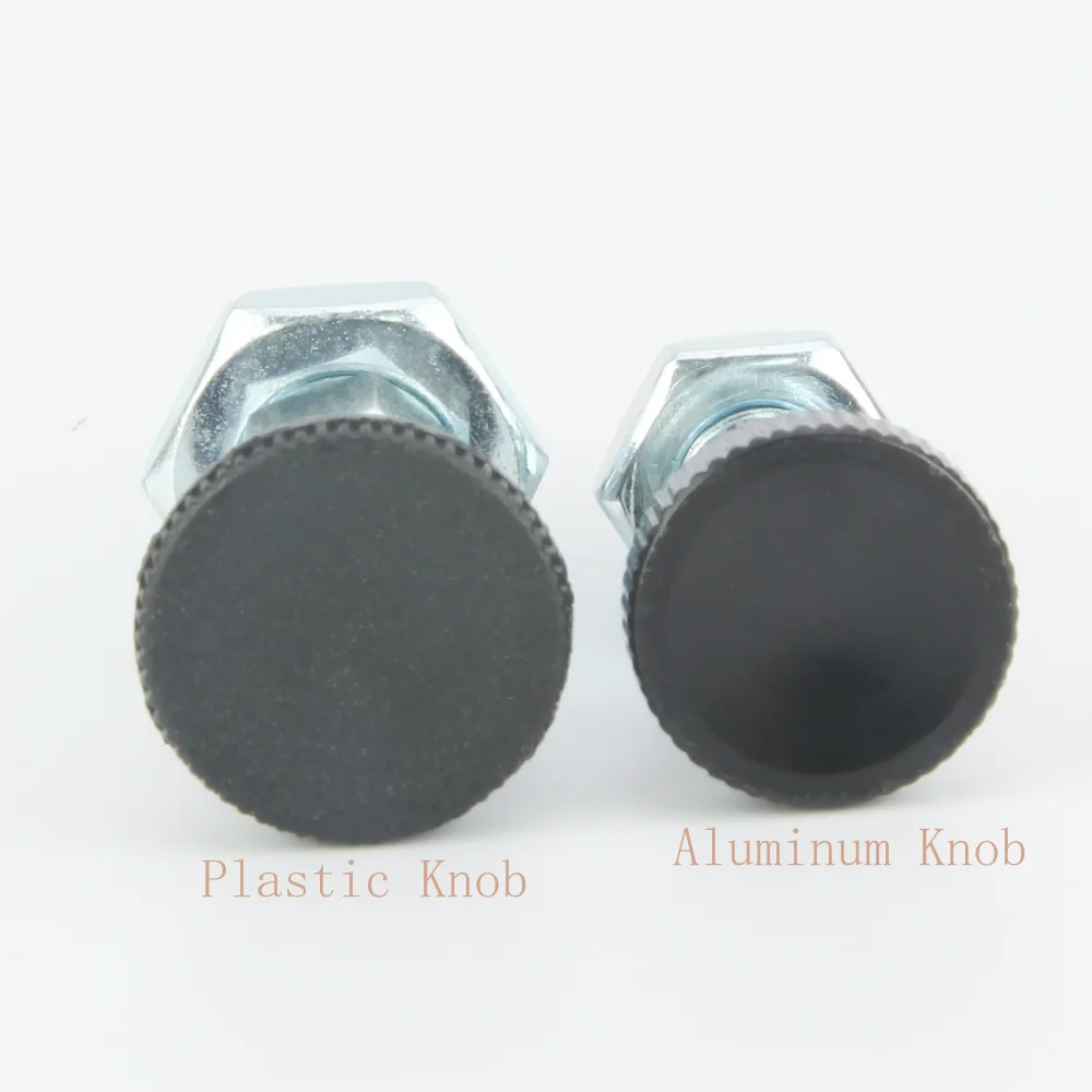 Cylindrical Locating Dowel Pin QX217 Return Type/Rest Position Aluminum/Plastic Knob Indexing Plungers Threaded Locating Pin with Nuts