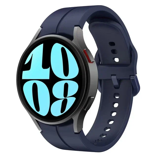 Sleek 20mm Silicone Watch Strap - Premium Wristband