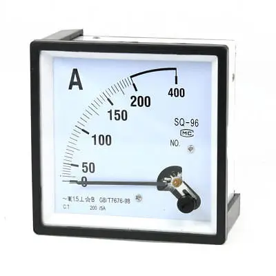 

AC 0-200V Fine Tuning Square Dial Panel Analog Voltage Meter Voltmeter