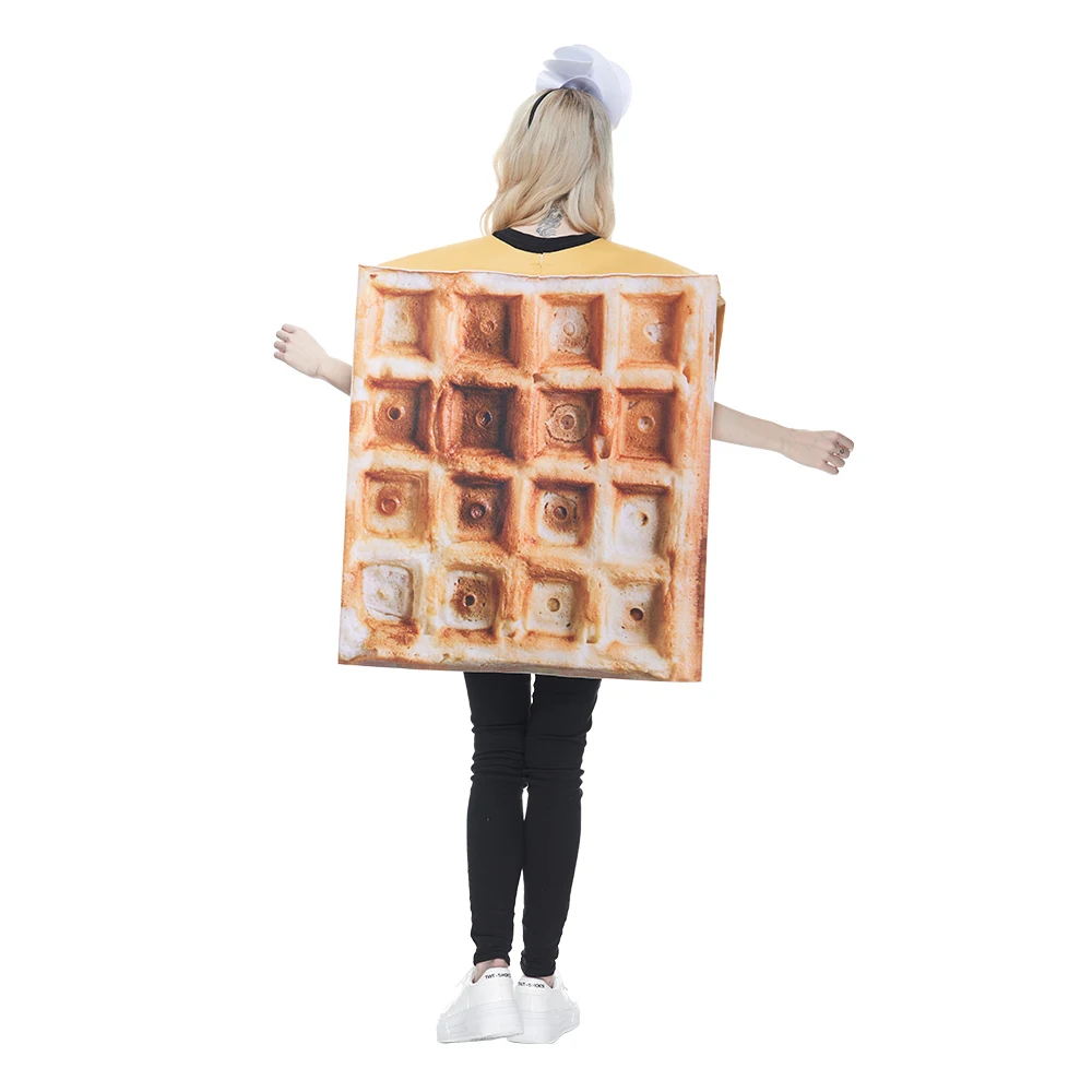 EraSpooky Cosplay pizza kostuum voor volwassenen grappige partyoutfit Halloween-kleding