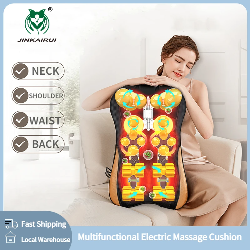 HoMedics Shiatsu + Kneading & Vibration Massage Cushion with Heat