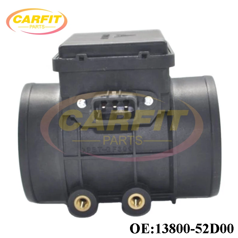 MAF 질량 기류 센서 계량기, 스즈키 그랜드 비타라 XL-7 2.7L V6 자동차 부품, OEM 13800-52D00 1380052D00 E5T53371 13800-52D10