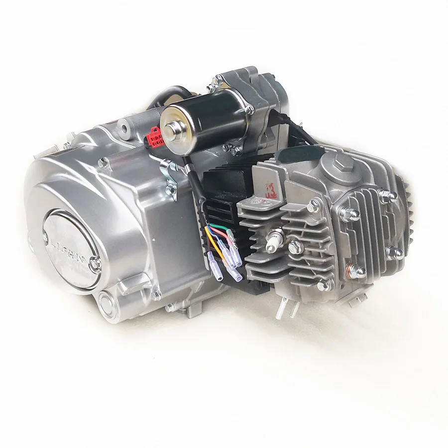 LIFAN 110CC ATV Engine Assy Semiauto clutch 3 Forward and 1 Reverse Gear for SUNL TAOTAO PEACE KANGDI EGL CHINA ATV QUAD BIKE