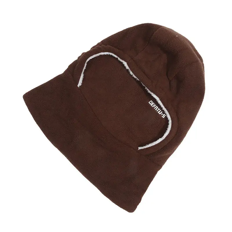 Warme Fleece-Reit-Vollgesichtsmasken-Abdeckungen, Outdoor-Sturmhaube, Fahrradkappe, Motorrad-Ski-Gesichtsmaske, warme, winddichte Abdeckung, Hut – Detail 8