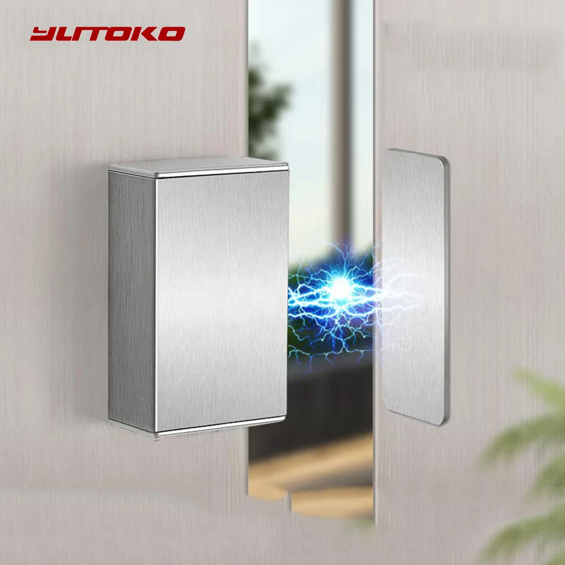 Magnetic Cabinet Latches No-punch Door Suction Strong Magnetic Cabinet Door Does Not Close Tightly Artifact Room Sliding Lock Buckle
