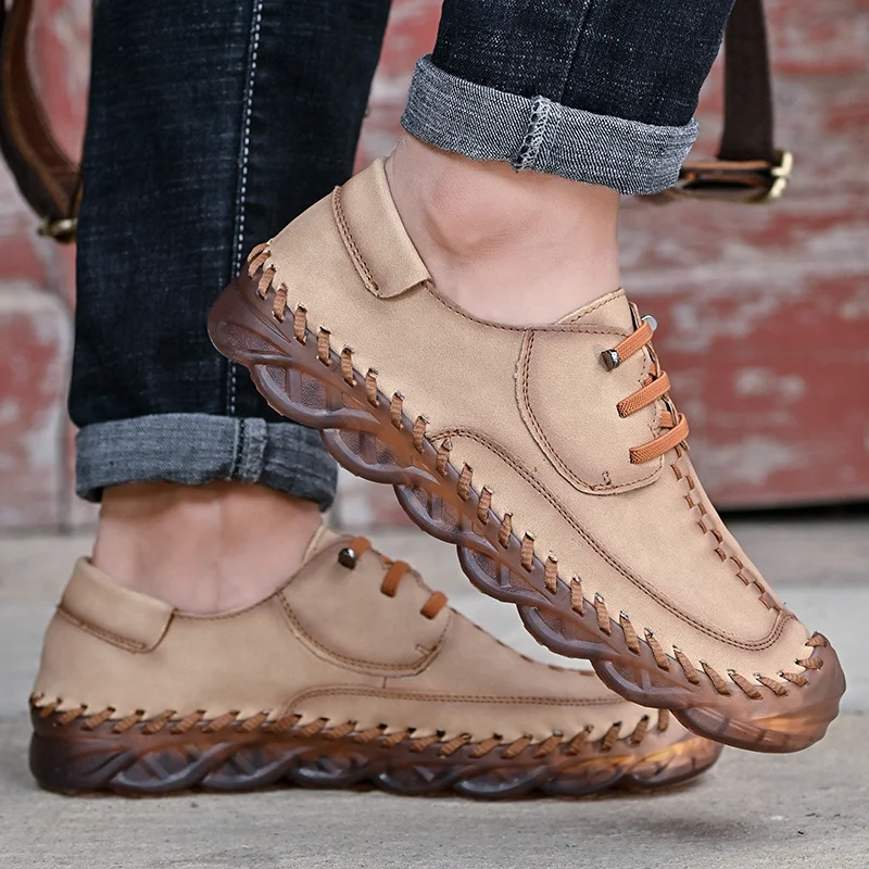 Freizeitschuhe für Herren, Herren-Turnschuhe, Laufschuhe, Wanderschuhe, leichte Turnschuhe, Sport, Outdoor, atmungsaktiv
_voghion.com