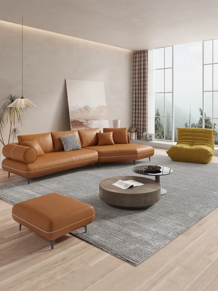 

Italian Nordic Villa Living Room Combination
