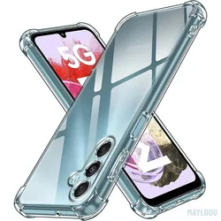 Crystal Clear Soft Phone Case - Premium Protective Cover - Galaxy A18 (Clear)