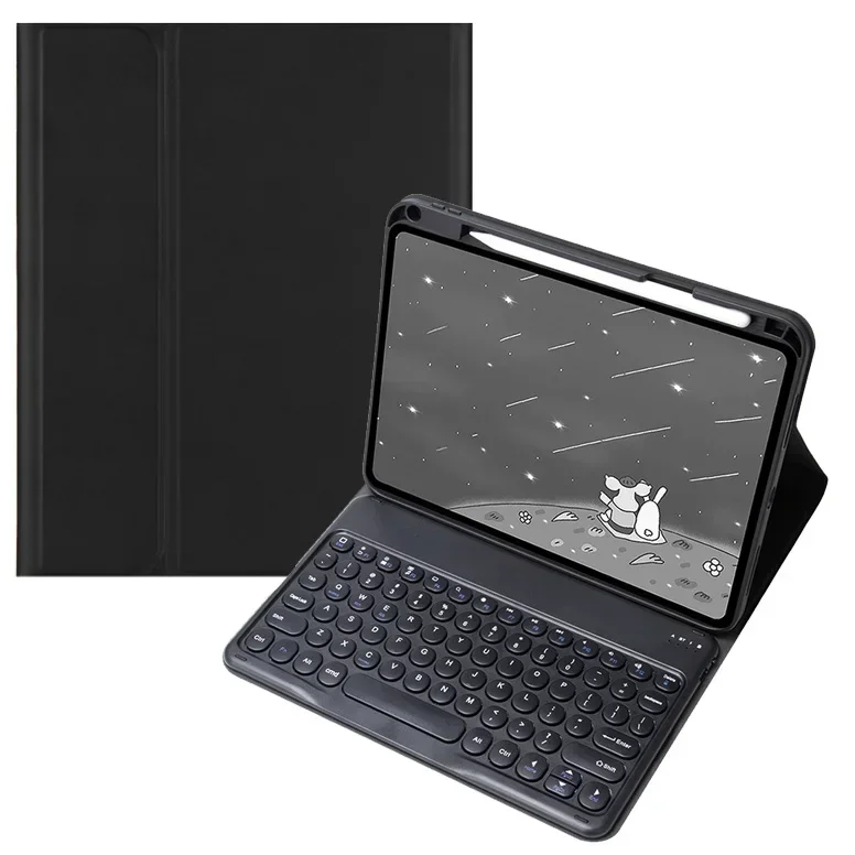 Premium Keyboard Case with Pencil Holder - Magnetic Protective Cover