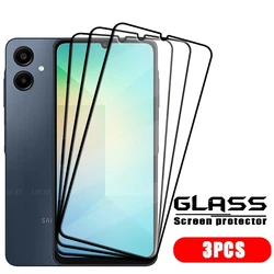 Premium 4 - Pack Tempered Glass Screen Protector | 9H Full - Coverage Shield for A06 (3 Front Glass)