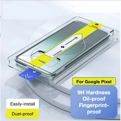 Ultimate Tempered Glass Screen Protector with Easy Install & Auto - Dust Removal Kit - Google Pixel 8