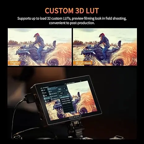 FEELWORLD P6X 5.5" 3D LUT Touch Screen Camera Monitor 1000nit 4K-HDMI DSLR Camera Field Monitor
