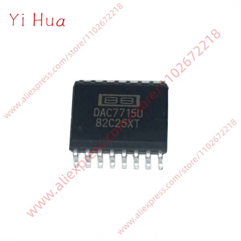 

1PCS New Original DAC7715UB Digital-to-Analog Converter DAC7715 SOP16 DAC7715U