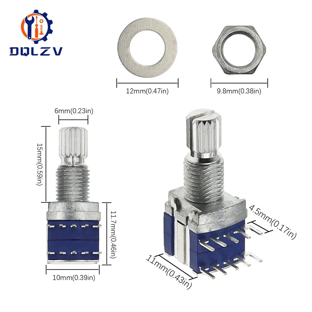RS1010 Band Switch Rotary Switch Gear Change 1 Pole 5 Position 2 Pole 3 /4 Position