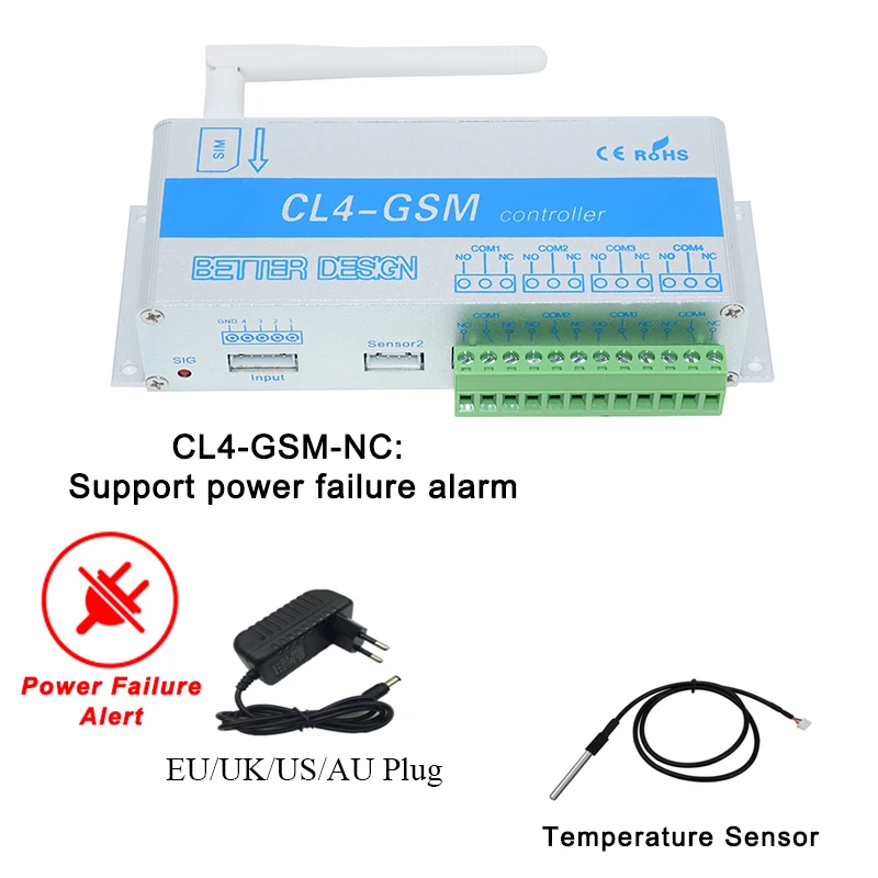 NC with 1T sensor