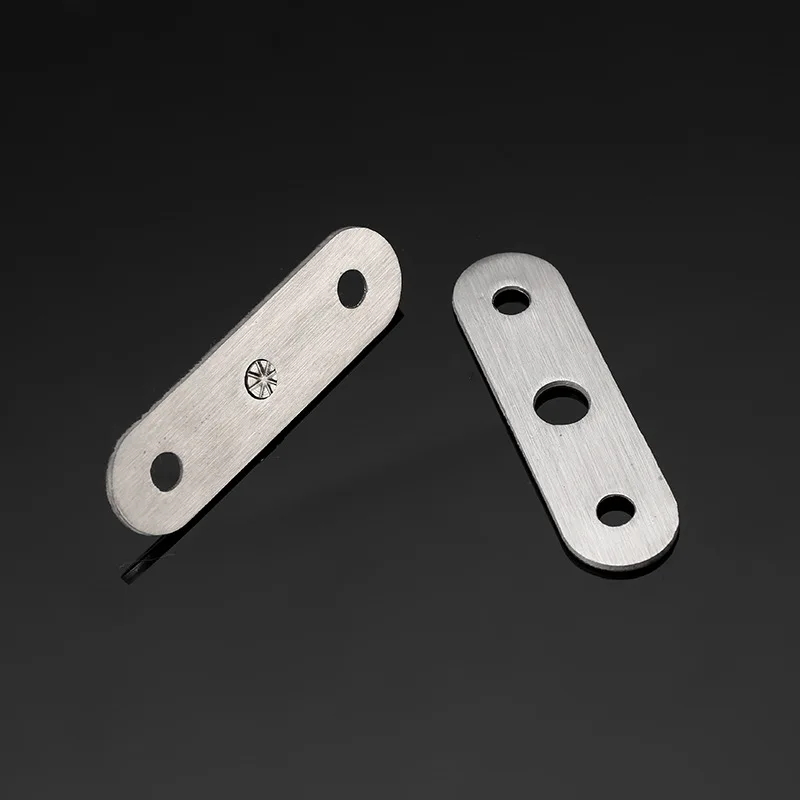 Door Hinges 360degree Rotating Shaft Door Pivot Tone Rotary Thickened Stainless Steel Wood Doors Hinges Location Shaft Hidden Home Furniture