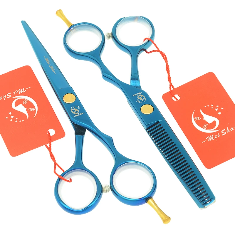 

Meisha 5.5 inch Barbershop Hair Scissors Set Japan 440c Cutting Thinning Scissor Hairdressing Shears Salon Styling Tool A0015A