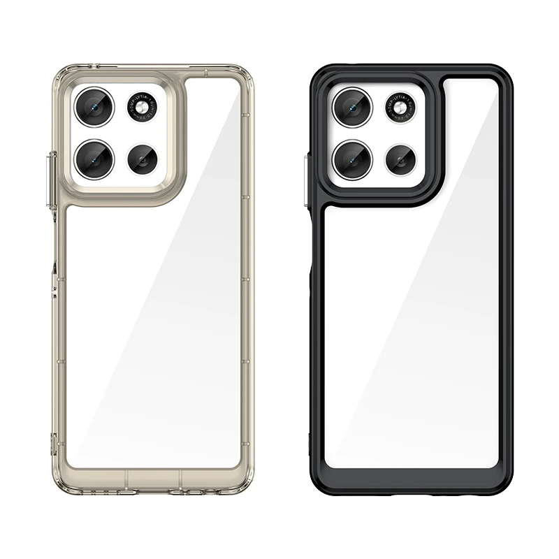 Transparent Colorful TPU Protective Case Cover
