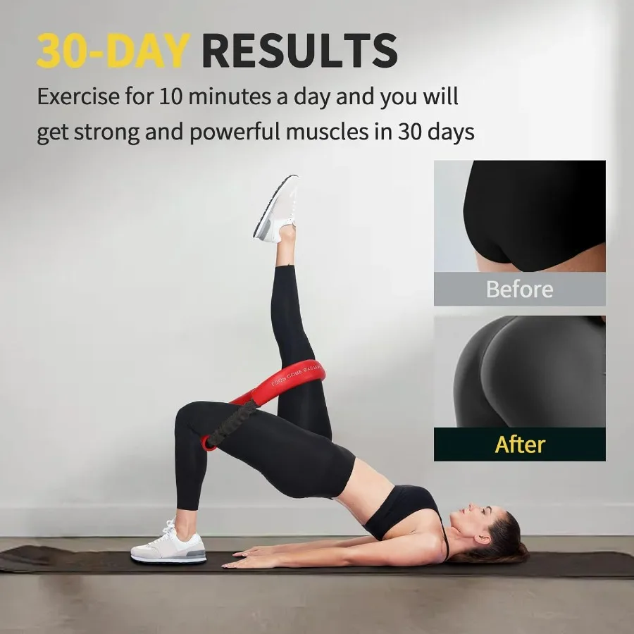 Hip & Core System, Resistance Loop to Stretch, Core Fitness Glute Workout Bands