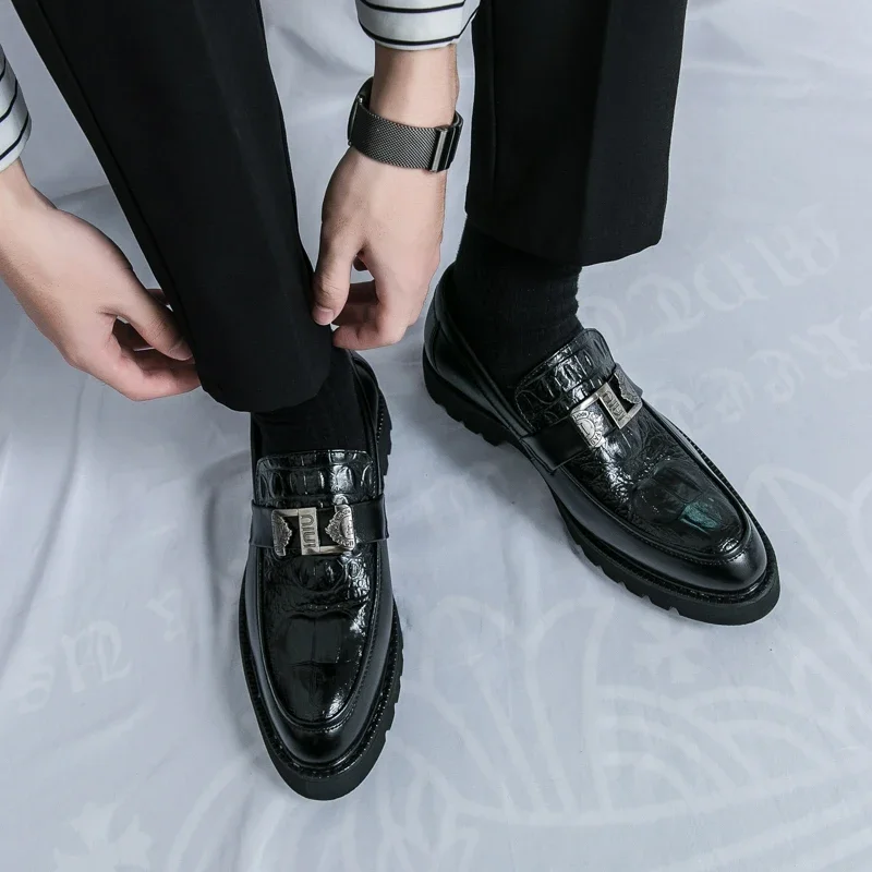 S871272a3cc7548899dd13bccbd2086b4C Stylish VIPOL White Loafers for Men Slip-On Dress Shoes for Parties