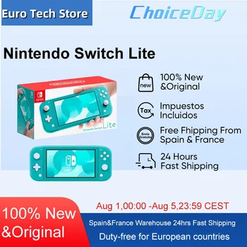 Consolas Nintendo Switch Lite - 32GB Batería 3570mah 5.5'' Compatto e leggero Controller integrati Giochi compatibili 1
