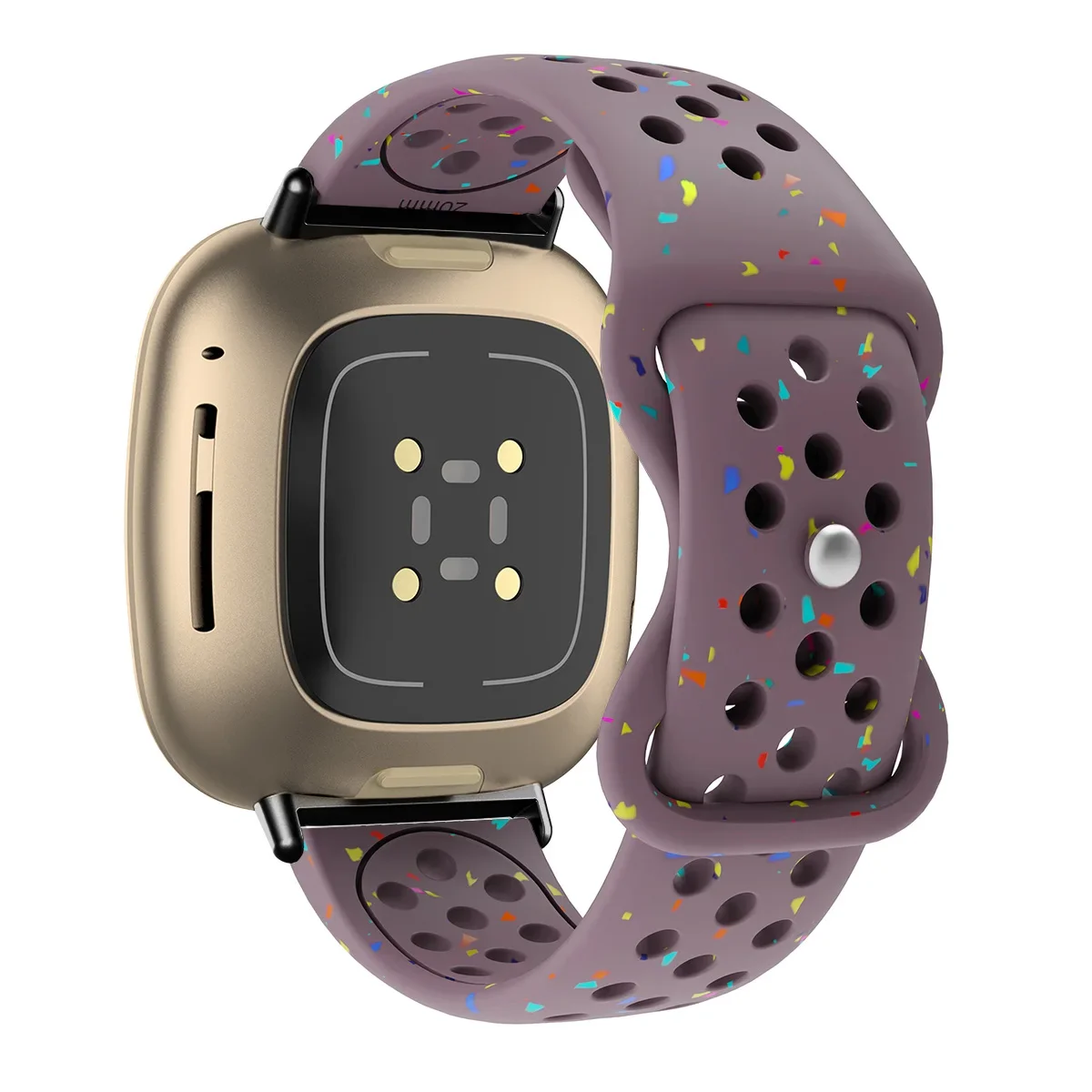 Elastic Eco-Friendly Silicone Sport Strap in Jelly Colors - Smartwatch Accessories