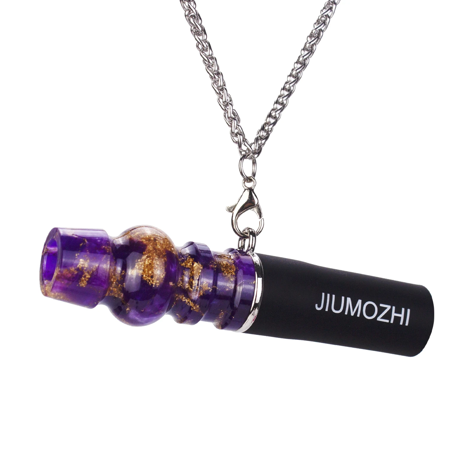 JIUMOZHI Reusable Hookah Mouth Tips with Necklace Jade Shisha Narguile Sheesha Cachimbas Nargile Hookahs Nozzle Mouthpiece
