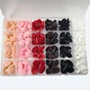 Pink/red/brown Flocking Triangular Safety Plush Toy Nose Soft Washer for DIY Doll Findings Stuffed Animals Velvet Nose 1