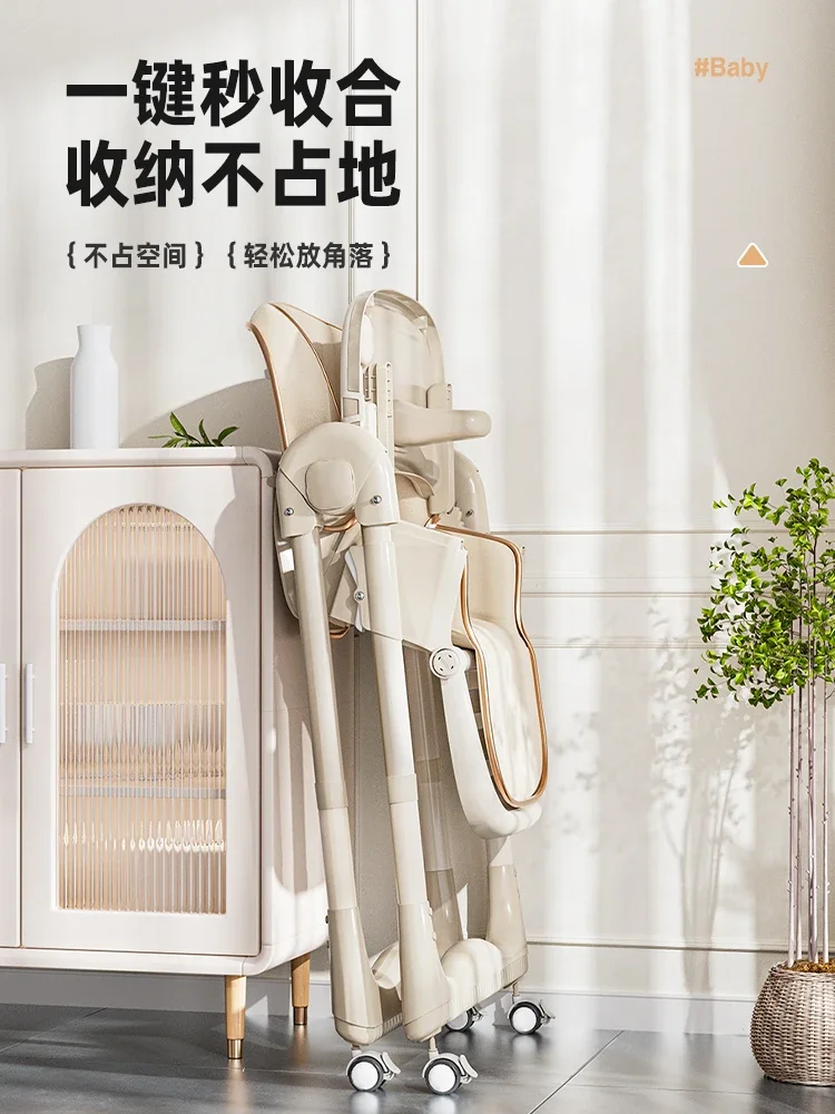 Baby Dining Chair Multifunctional Foldable Portable Baby Dining Table Chair for Home Use Children's Table