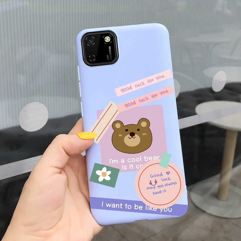 Moon Leopard Cartoon Soft Phone Case - Stylish Bumper Cover