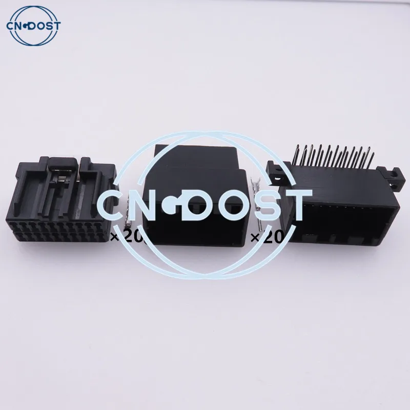 

1 Set 20 Pin Car Socket PCB Connector For Automotive Cable Harness 175967-2