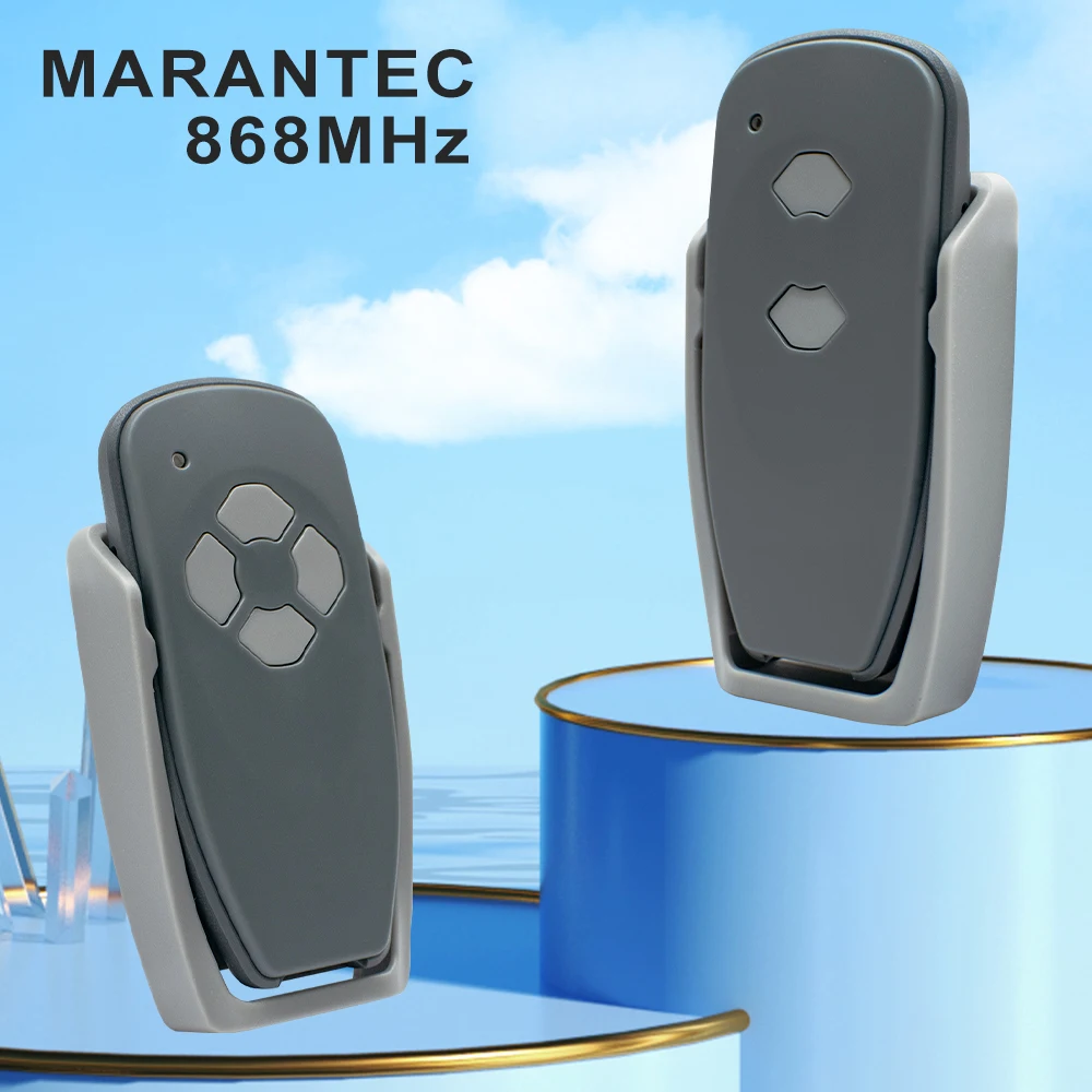 

For Marantec 868mhz Handheld Transmitter D302 D304 D384 D313 D323 D321 Command 131 868.3 remote garage gate control