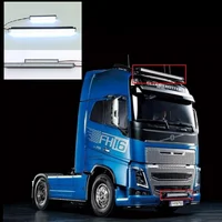 Dome Light Front Lamp LED Spotlight for Tamiya 1/14 RC Truck Volvo FH16 XL 750 4X2 Tractor Trailer LESU DIY Parts 1